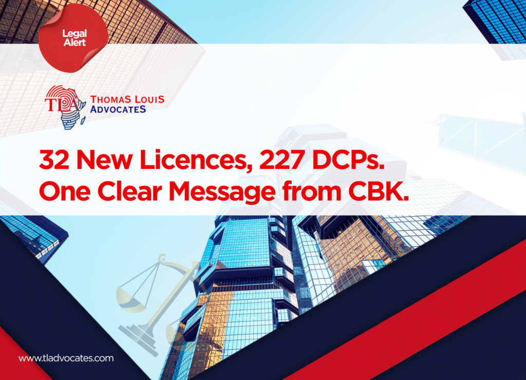CBK Licenses 32 Additional DCPs
