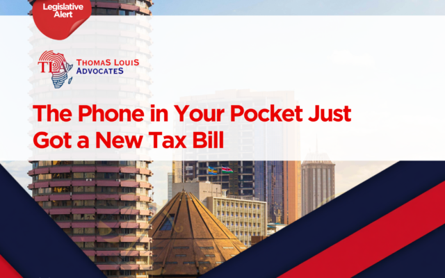 The Phone in Your Pocket Just Got a New Tax Bill | TLA Legislative Watch